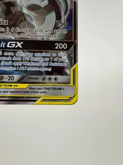 Pokemon Pikachu & Zekrom GX SM168 Black Star Promo - LP - Image 5