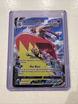 Blaziken VMAX TG15/TG30 Silver Tempest Trainer Gallery Alt Art Pokemon TCG - Image 1