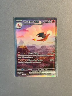 Charizard ex 199/165 Pokemon Scarlet & Violet 151 Special Illustration Rare SIR - Image 1