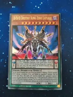 D/D/D Destiny King Zero Laplace - GFP2-EN079 - Ultra Rare - 1st Edition - YuGiOh - Image 1