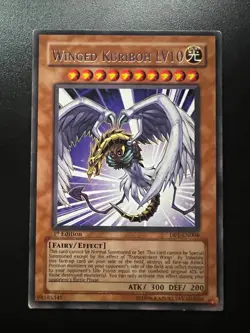 Winged Kuriboh LV10 DP1-EN006 Rare 1st Edition Light Play+ Yugioh - Image 1