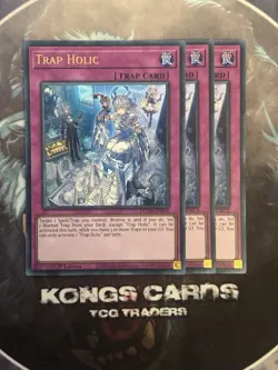 DUAD-EN078 Trap Holic x3 Ultra Rare 1st Ed YuGiOh Playset - Image 1