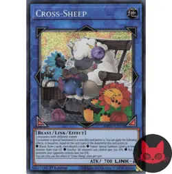Yugioh Cross-Sheep MP21-EN018 Secret Rare 1st Edition NM - Image 1