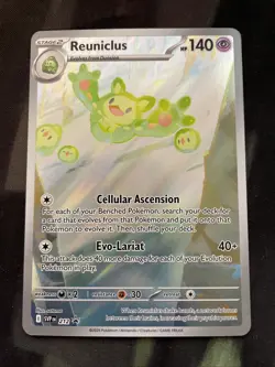 Reuniclus 212 Sv: Scarlet & Violet Promo Holo Pokemon Card Psychic Type - Image 1