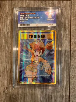 ACE 8 Pokemon Card - XY Evolutions 108/108 - Misty's Determination (full art ) - Image 1
