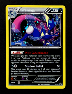 2014 Pokemon GRENINJA Black Star Promo HOLO Foil Rare XY Series Set Card #XY24 - Image 1