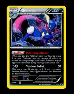 2014 Pokemon GRENINJA Black Star Promo HOLO Foil Rare XY Series Set Card #XY24 - Image 3