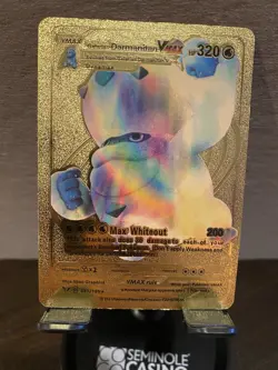 Darmanitan Foil Metal Pokemon Pokemon Fan Art Collectible Card Trading - Image 1