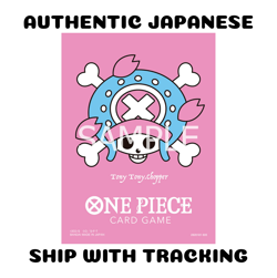 ONE PIECE TCG Limited Card Sleeve Premium Matte Vol.4 SET 70 PIECE PROMO CHOPPER - Image 1