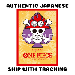 ONE PIECE TCG Limited Card Sleeve Premium Matte Vol.4 SET 70 PIECES PROMO ACE - Image 1