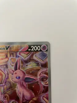 NM Espeon V 180/203 Evolving Skies Alternate Full Art Pokemon Card - Image 3