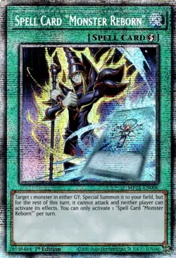 NM - Spell Card "Monster Reborn" Starlight Rare 2025 Mega-Pack MP25-EN006 - Image 1