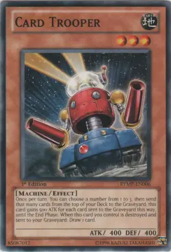 Card Trooper - RYMP-EN006 - Common - 1st Edition - Damaged - Image 1