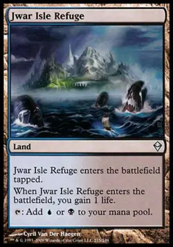 Jwar Isle Refuge - Light Play MTG Zendikar - Image 1