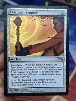 GERMAN OG FOIL Isochron Scepter Mirrodin *DMG • Mtg (1801) - Image 1