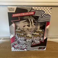Pokemon TCG: Scarlet & Violet White Flare Binder Collection - New And Sealed! - Image 1