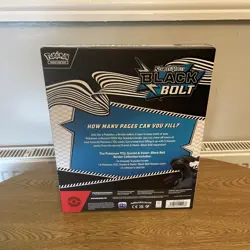 Pokemon TCG: Scarlet & Violet Black Bolt Binder Collection - New and Sealed! - Image 4