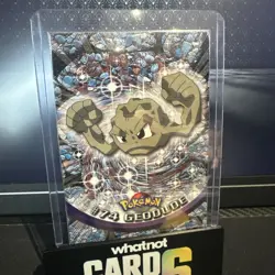 Topps Pokemon 74 Geodude Black Label NM - Image 1