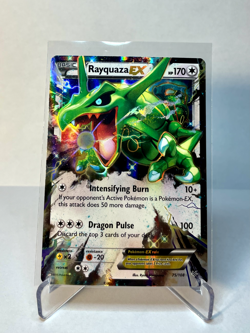 2015 Pokemon Rayquaza EX 75/108 - XY Roaring Skies Holo - Image 1
