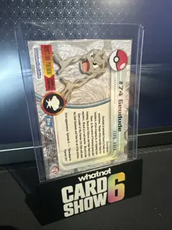 Topps Pokemon 74 Geodude Blue Label NM - Image 2