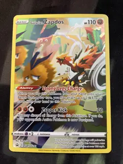 Galarian Zapdos SWSH283 SWSH: Sword & Shield Promo Cards Holo Pokemon Fighting - Image 1