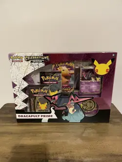 POKEMON TCG CELEBRATIONS DRAGAPULT Prime Box BRAND NEW SEALED - Image 1