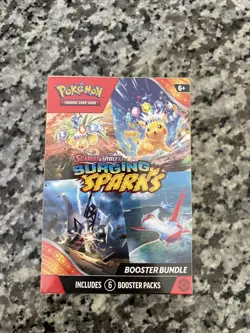 Pokemon TCG Scarlet & Violet Surging Sparks Booster Bundle Factory Sealed - Image 1