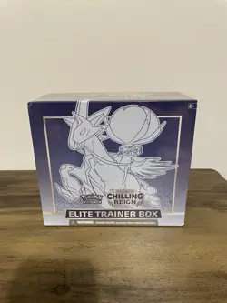 Pokemon TCG Chilling Reign Elite Trainer Box Blue, ETB SWSH, Sealed - Image 1
