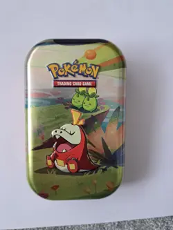 Pokemon Mini Tin Bundle 50x Cards Including 5 Holo's 5 Reverse, - Image 1