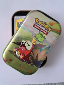 Pokemon Mini Tin Bundle 50x Cards Including 5 Holo's 5 Reverse, - Image 3