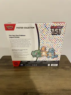 Scarlet & Violet 151 Poster Collection Box Pokemon TCG - Brand New & Sealed - Image 4