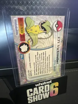Topps Pokemon 71 Victreebel Blue Label NM - Image 2