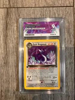 Pokemon TCG 1st Edition Dark Dragonair- Team Rocket 33/82 - Ace 9 MINT - Image 1