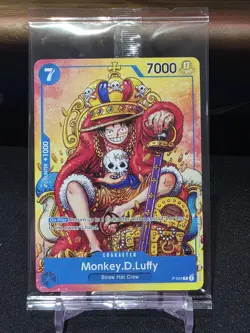One Piece Card Game Monkey D Luffy P-043 Convention Exclusive Promo ✅Sealed✅ - Image 1