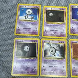 Unown Neo Revelation Destiny Genesis WOTC Lot Of 16 NM / LP Pokemon Cards - Image 2