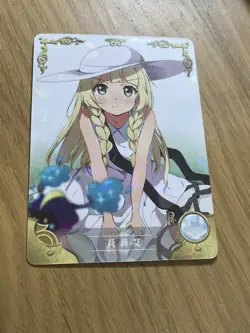 Shy Lillie lilly R Pokemon Sun Moon Goddess Story Waifu Card NS 2m04 063 TCG - Image 1
