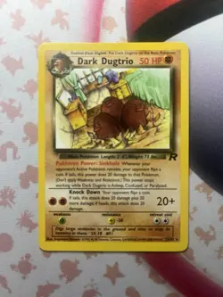 Pokemon TCG Trading Card Game Team Rocket Dark Dugtrio 23/82 NEAR MINT - Image 2