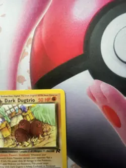 Pokemon TCG Trading Card Game Team Rocket Dark Dugtrio 23/82 NEAR MINT - Image 3