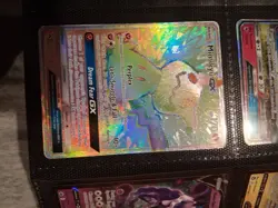 Pokemon Mimikyu GX TCG Secret Card 226/214 Sm-Lost Thunder Holo Rainbow - Image 1