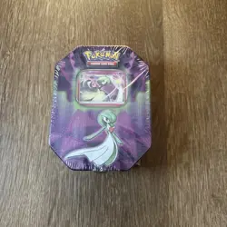 Pokemon GARDEVOIR Tin - Holo Card and 3 TCG 10 Card Booster Packs - Image 1