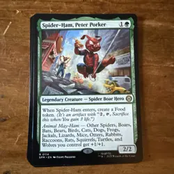 MTG Magic Spider-Man SPM - spider ham Peter porker - Image 1