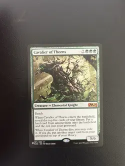 Cavalier of Thorns The List Reprints Regular Mythic Rare Mtg 167 - Image 1