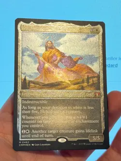 1X ETCHED FOIL Heliod, Sun-Crowned MINT MTG Magic CMR Commander Masters EDH CEDH - Image 3