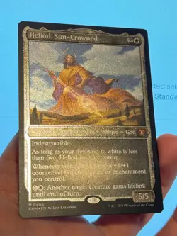 1X ETCHED FOIL Heliod, Sun-Crowned MINT MTG Magic CMR Commander Masters EDH CEDH - Image 4