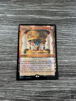 Magic The Gathering Aether Vial Masterpiece Kaladesh Inventions Foil English - Image 1