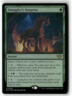 Smuggler's Surprise Outlaws of Thunder Junction Foil Prerelease PROMO - Image 1