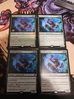 Icetill Explorer Edge of Eternities Regular Playset. 1 Is Prerelease Foil - Image 1