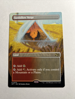 Sunbillow Verge (Borderless) - Aetherdrift MTG Plus Bonus Rare!!! - Image 1