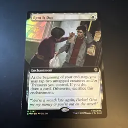 MTG Magic Spider-Man SPM - Borderless foil rent is due - Image 1
