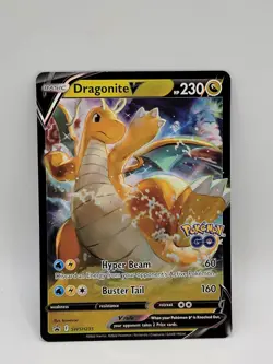 Pokemon TCG Dragonite V SWSH Black Star Promos SWSH235 Holo Promo - Image 1